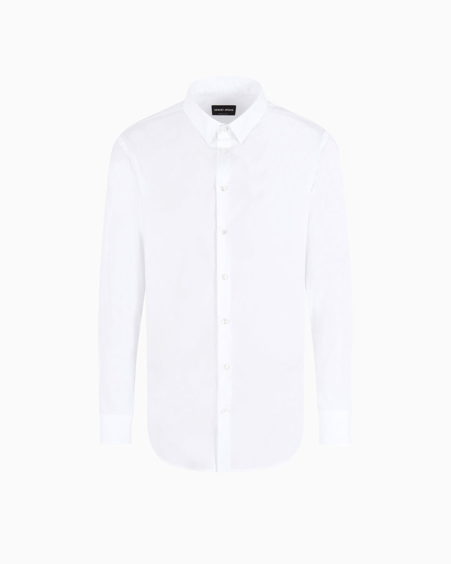 Giorgio Armani Cotton shirt in white