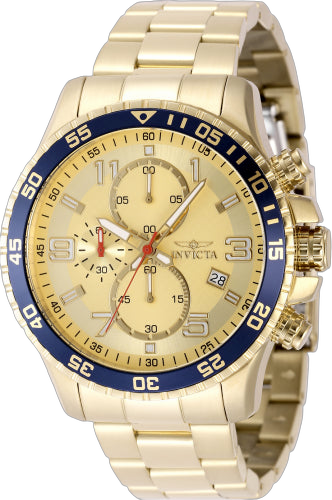 Invicta watch in gold