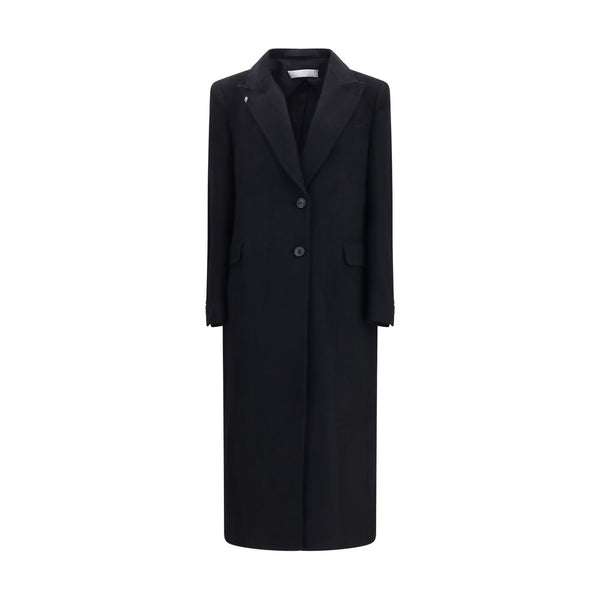 Black Mohair Coat Clothing