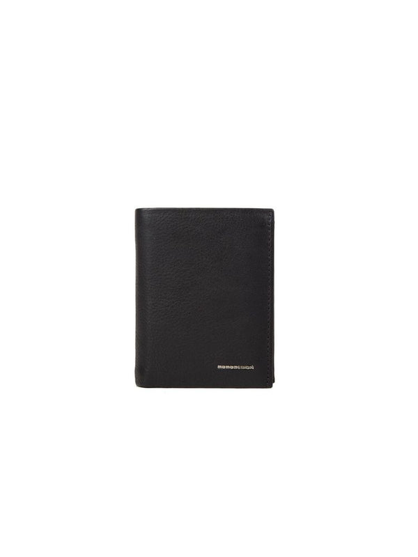 Momo Design 100% Genuine Leather wallet in black