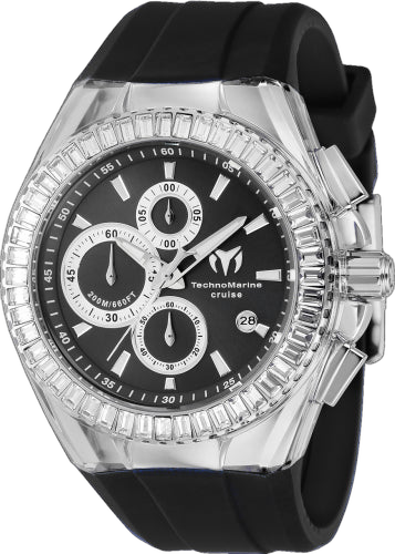 Technomarine Stainless steel case watch in black
