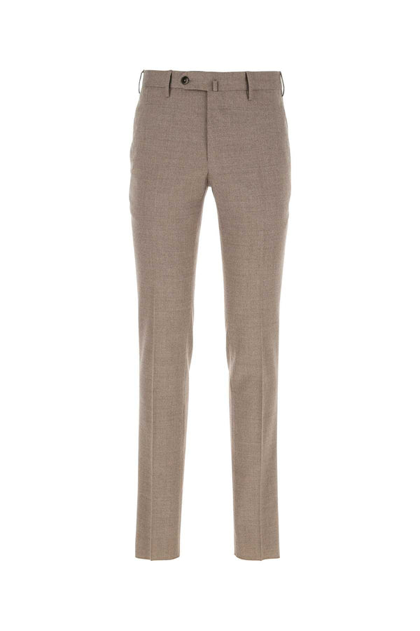 Dove Grey Stretch Virgin Wool Pant 0120 Pantaloni