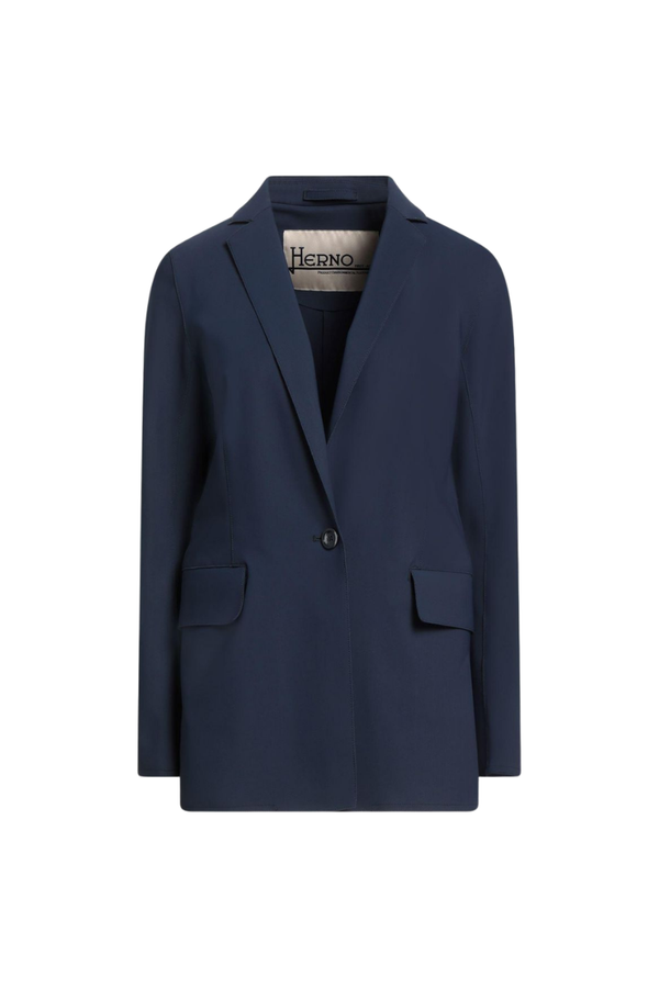 Herno 75% PA - 25% EA blazer in navy