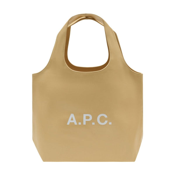 A.P.C. Cotton tote bag in beige