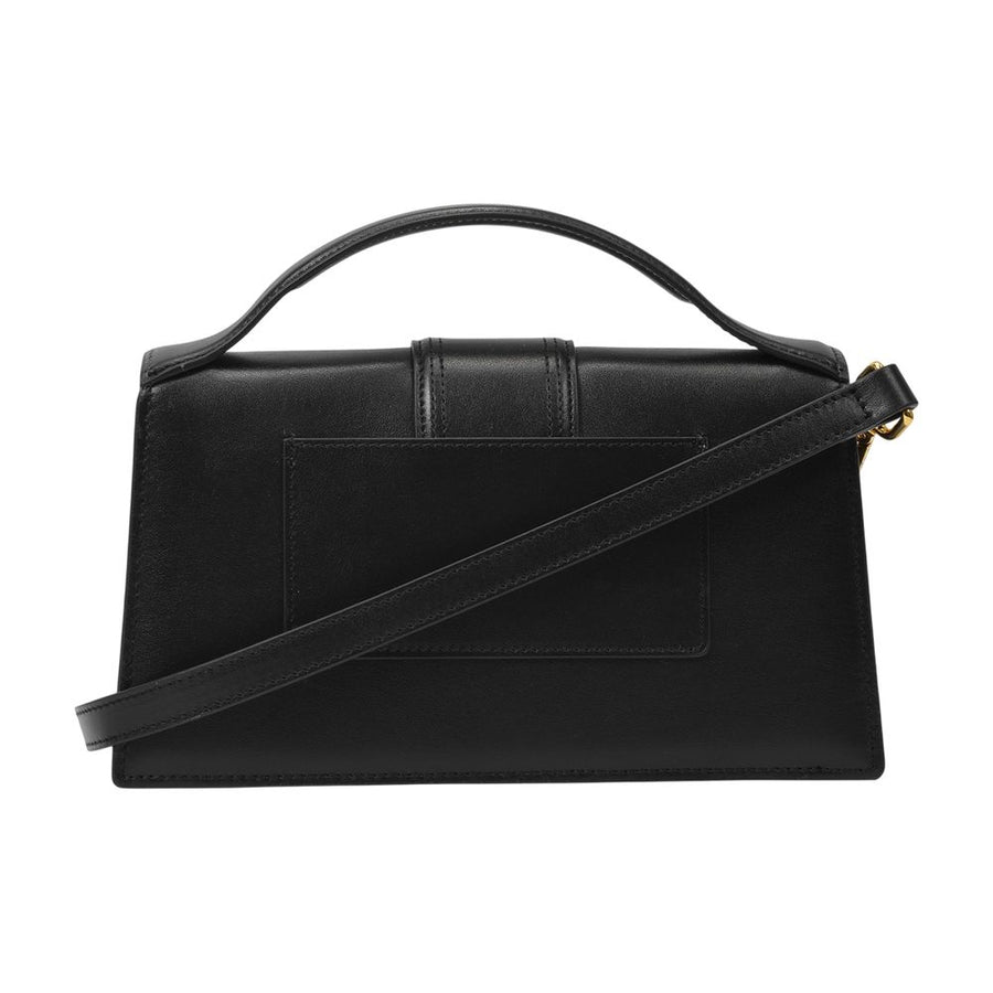 Jacquemus Cowhide top handle bag in black