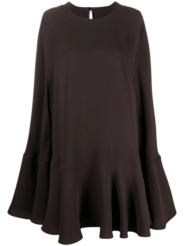 Valentino Silk dress in brown