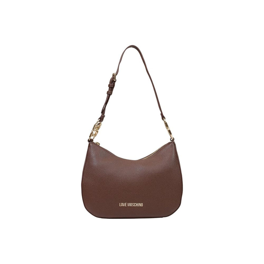 Love Moschino Polyurethane shoulder bag in brown