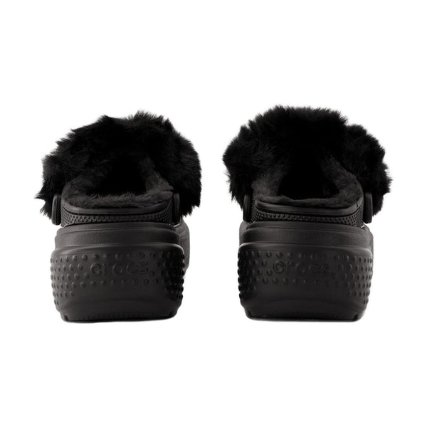 Crocs Thermoplastic polyurethane (TPU) slipper in black
