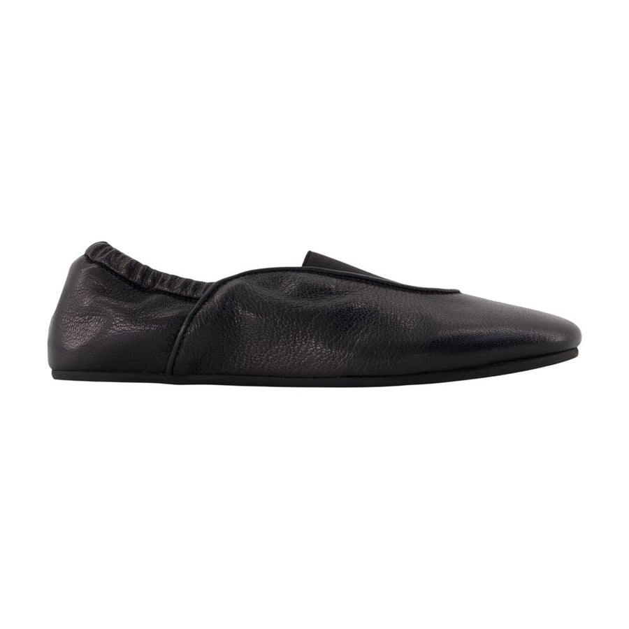 Les Ballets - Jacquemus Leather Black Lambskin Shoes / Sneakers