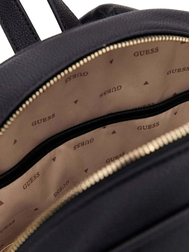 Guess 100% Polyurethane backpack in black