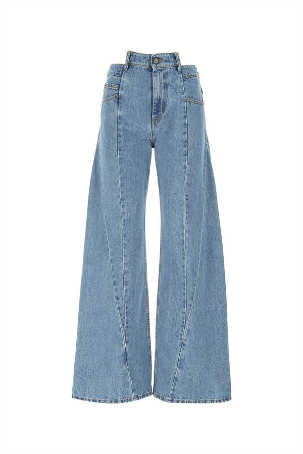 Maison Margiela Pockets 100% Cotton jeans in blue