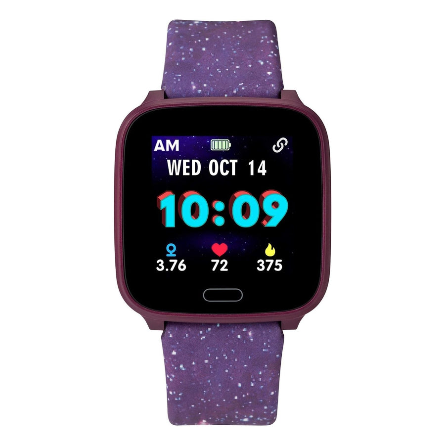 Timex smart watch in purple