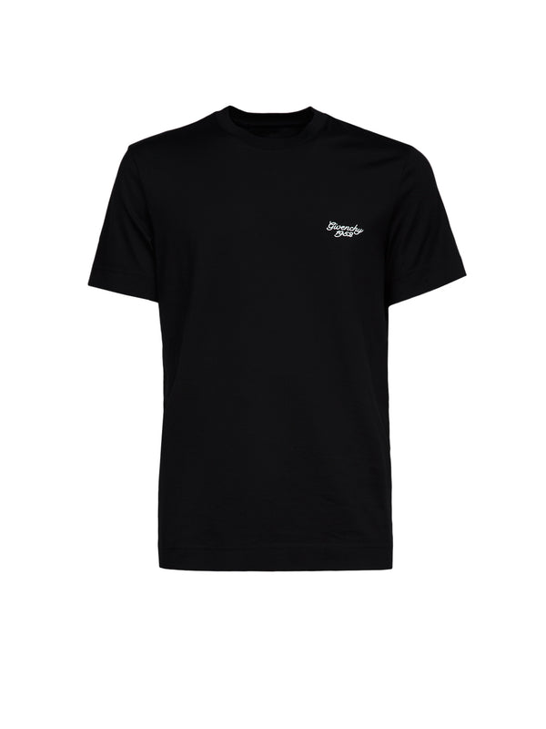 Black Cotton T-Shirt