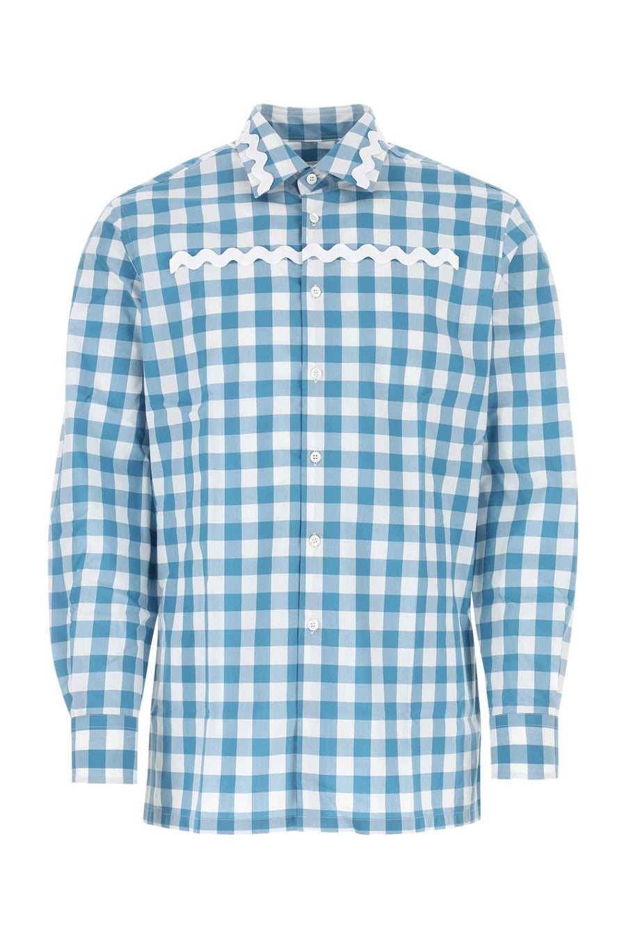 Prada 100% Cotton shirt in blue