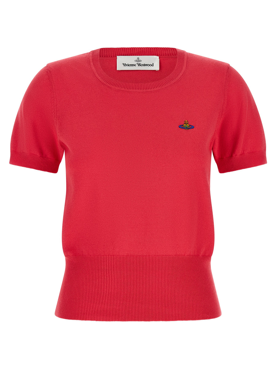 Vivienne Westwood 85% Cotton sweater in red