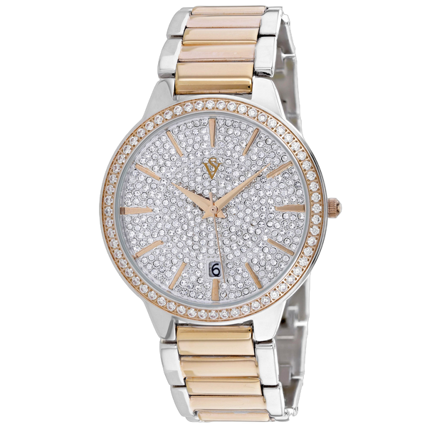 Christian Van Sant Stainless steel case watch in silver