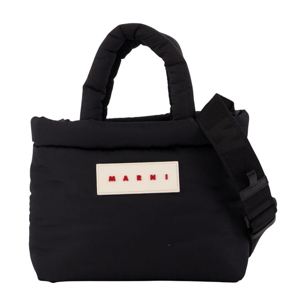 Marni Synthetic top handle bag in black