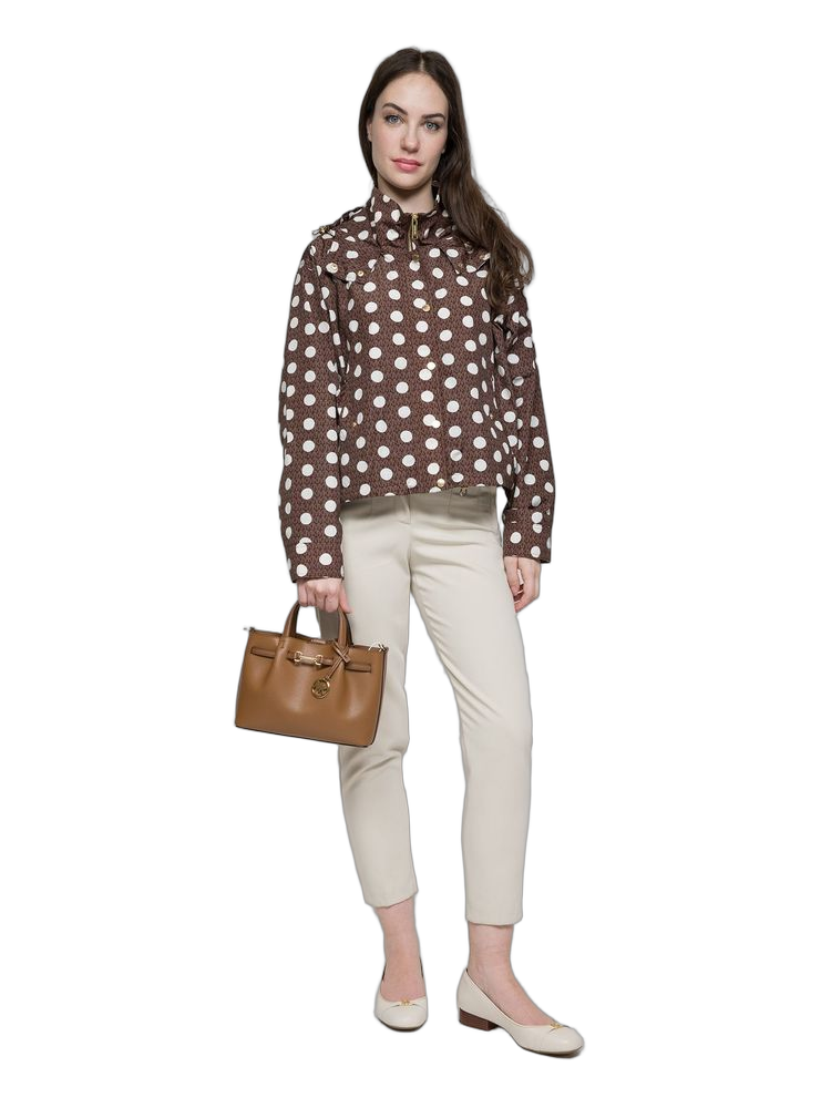 Michael Kors 100% Cowhide satchel bag in brown