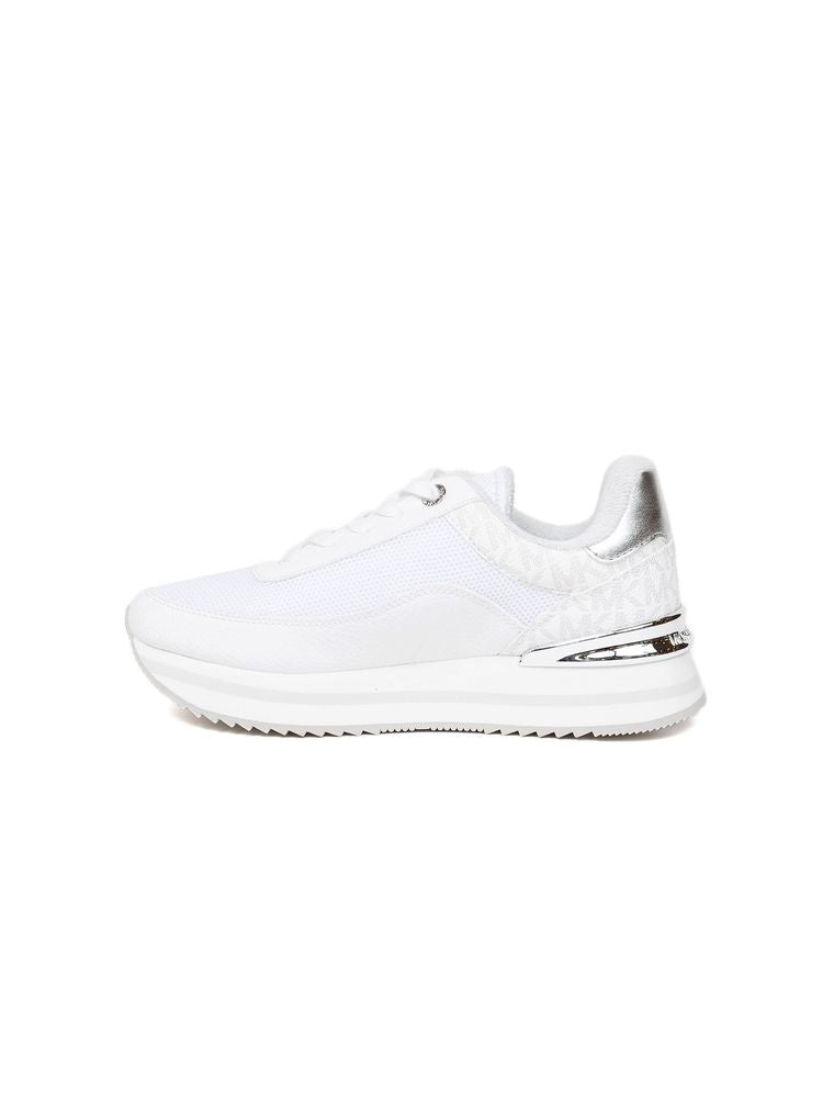 Michael Kors Polyurethane upper sneaker in white
