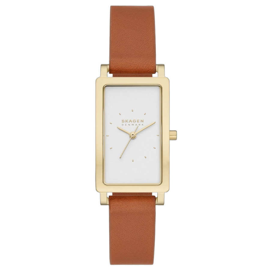 Skagen Stainless steel case watch in gold
