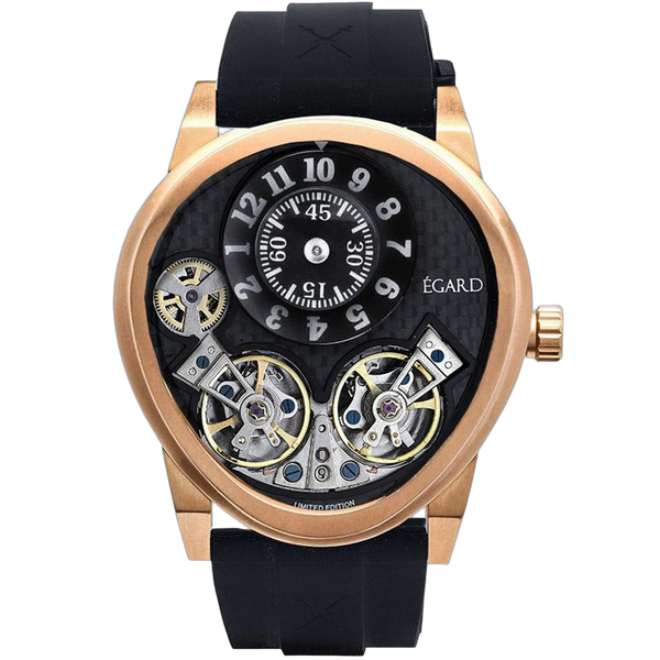 Egard Stainless steel case watch in rose gold