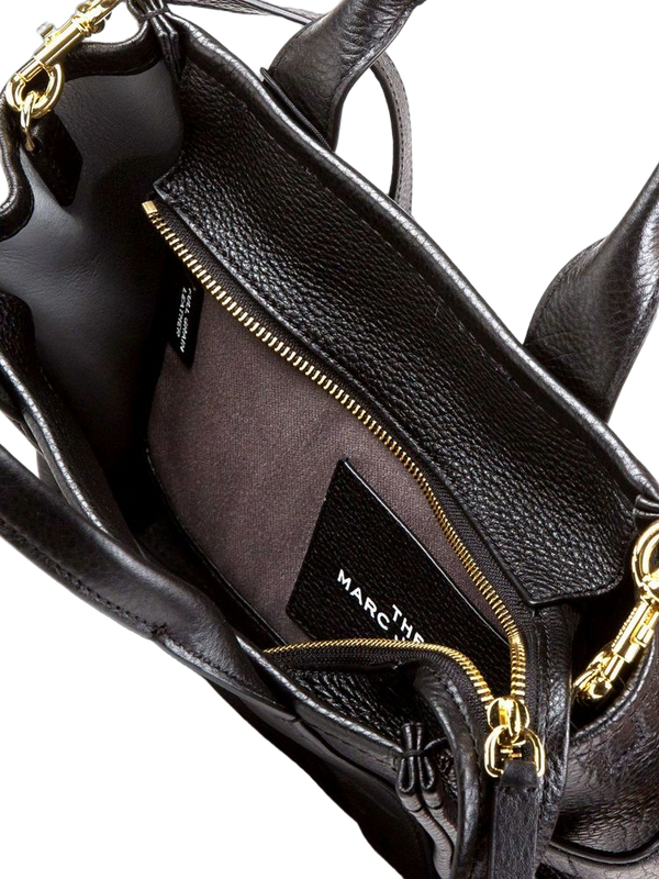 Marc Jacobs 100% Cow Leather tote bag in black