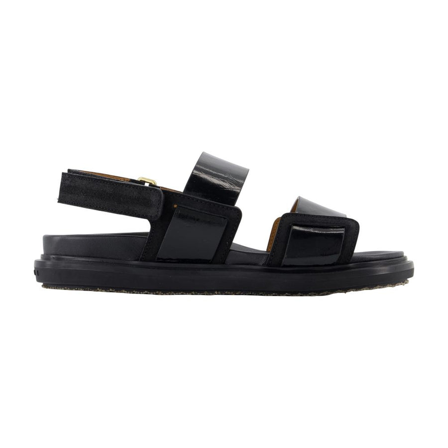 Marni Calfskin sandals in black