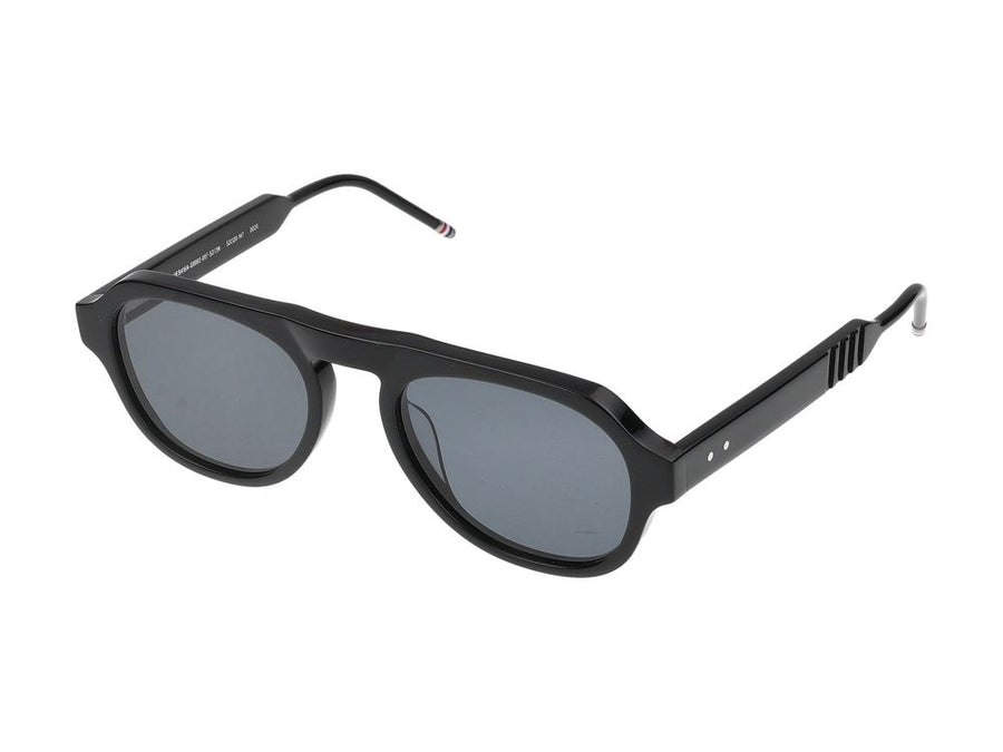 Thom Browne UES416A-G0002-007-52 Acetate/Titanium sunglasses in black