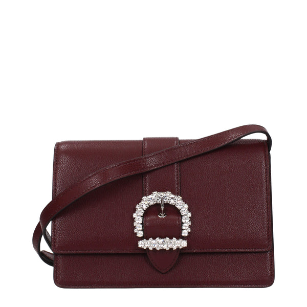 Jimmy Choo crossbody bag in burgundy