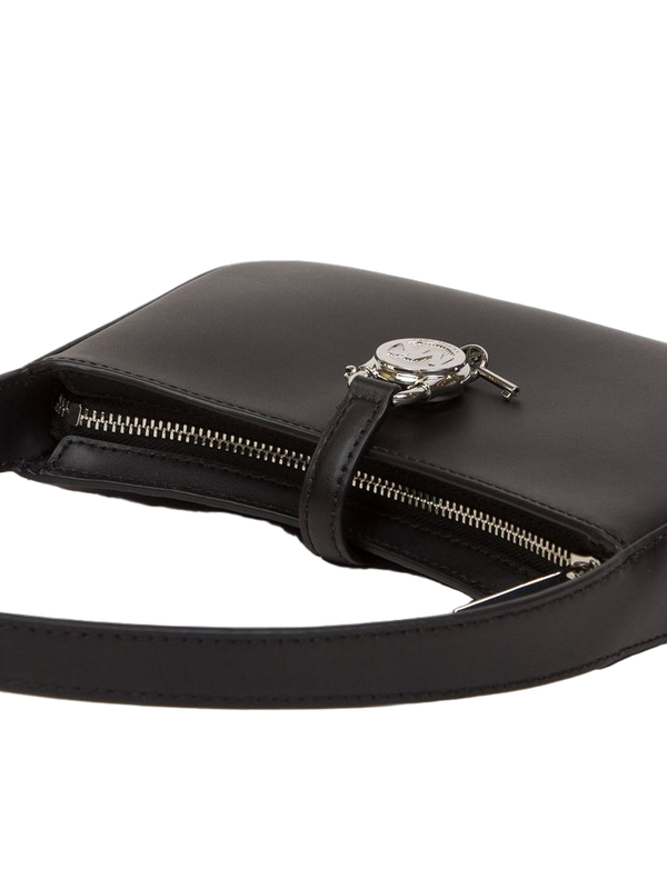 Michael Kors 100% Leather; Lining: 100% Polyester clutch in black