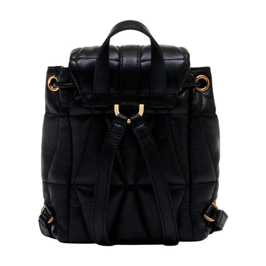 Versace Lambskin backpack in black