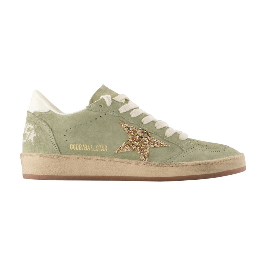Golden Goose Deluxe Brand calfskin sneaker in green