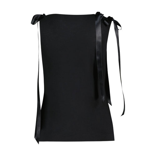 Simone Rocha Synthetic tank top in black