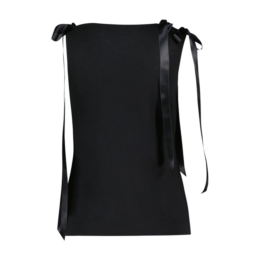 Simone Rocha Synthetic tank top in black