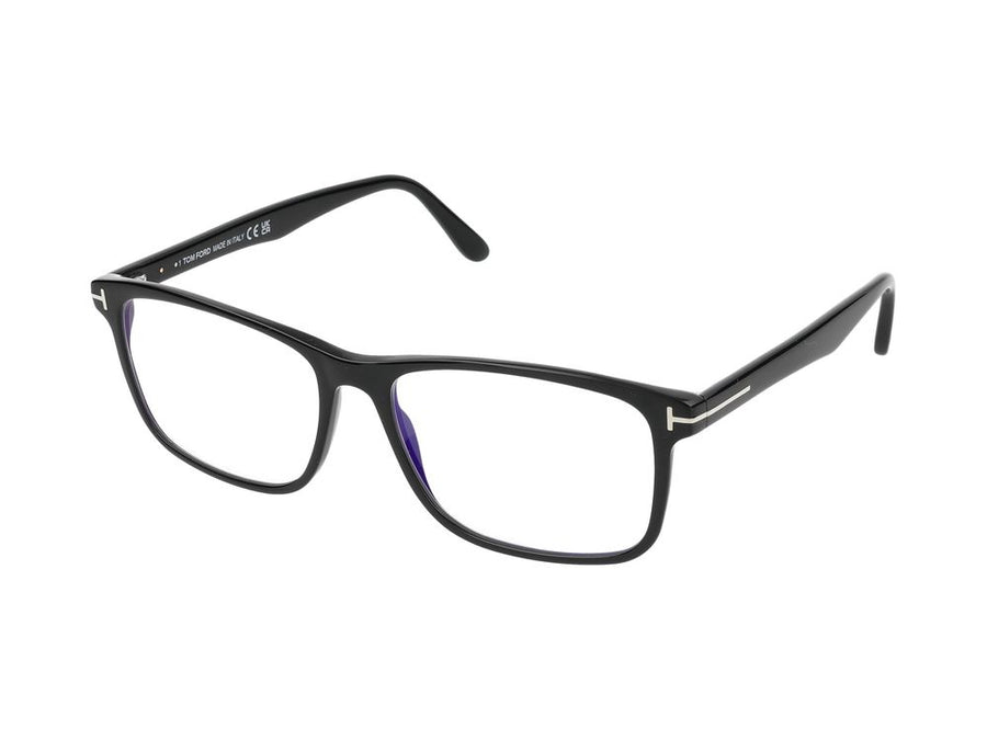 Tom Ford FT5752-B Injected plastic eyeglasses in black