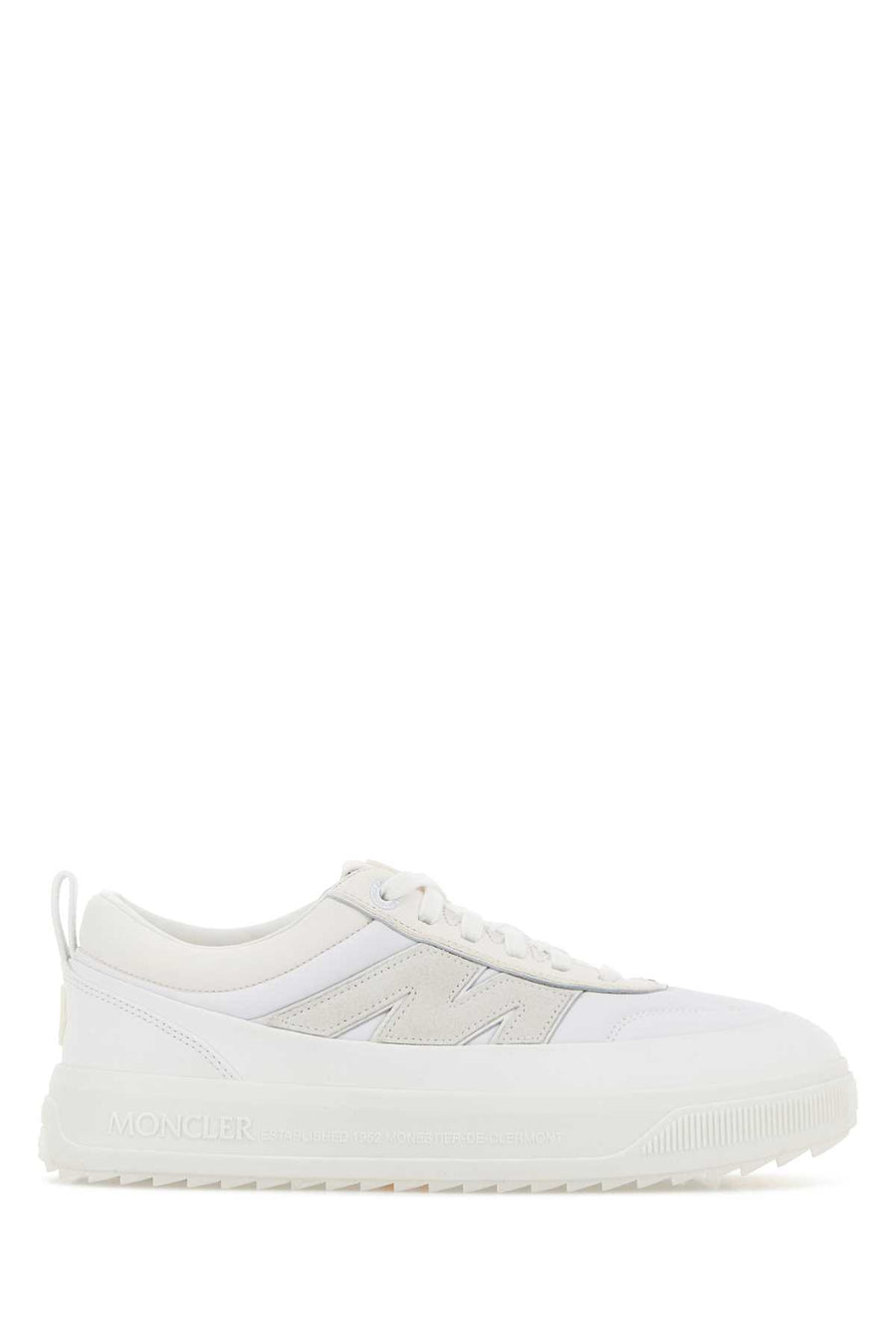 Moncler Altive Exterior: 100% Fabric sneaker in white