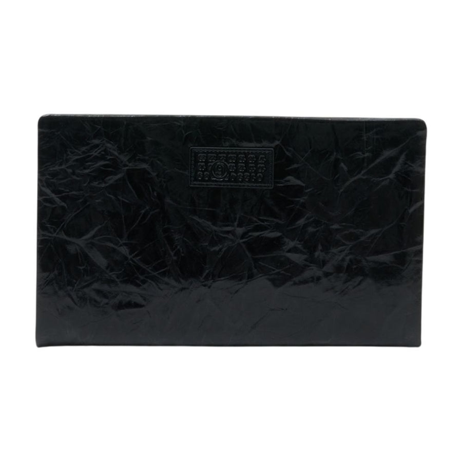 MM6 Maison Margiela Calfskin clutch in black