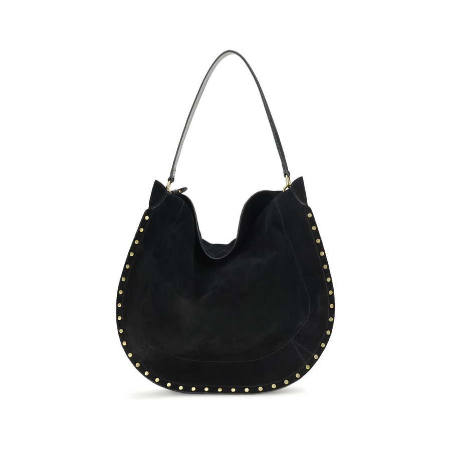 Isabel Marant 100% Calf Leather Bos Taurus shoulder bag in black