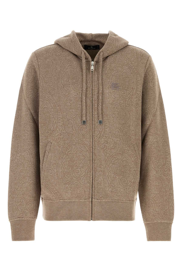 Printed Jersey Sweatshirt S8461 Exterior: Viscose Nylon Maglie