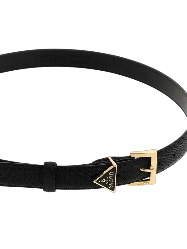 Guess 100% Polyester belt in black