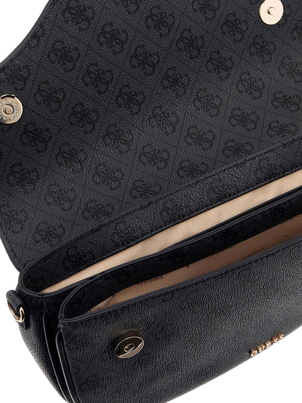 Guess 100% Polyurethane shoulder bag in black