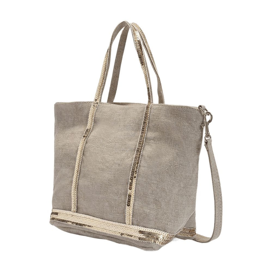 Vanessa Bruno Linen tote bag in gray