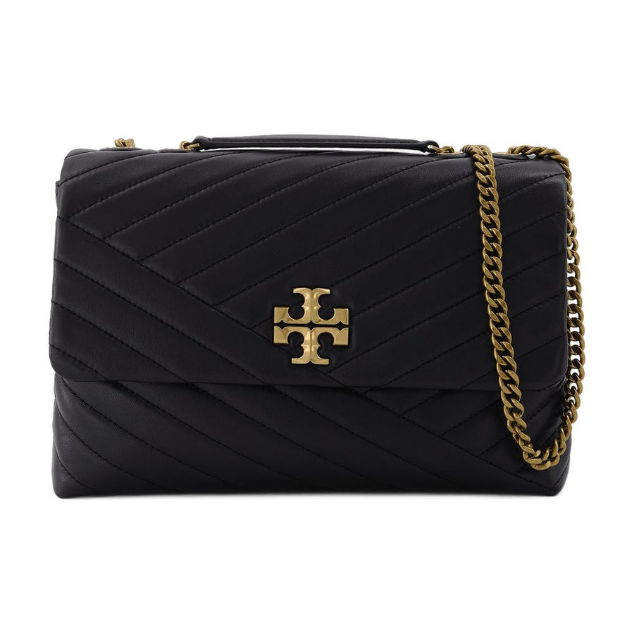Tory Burch Lambskin shoulder bag in black