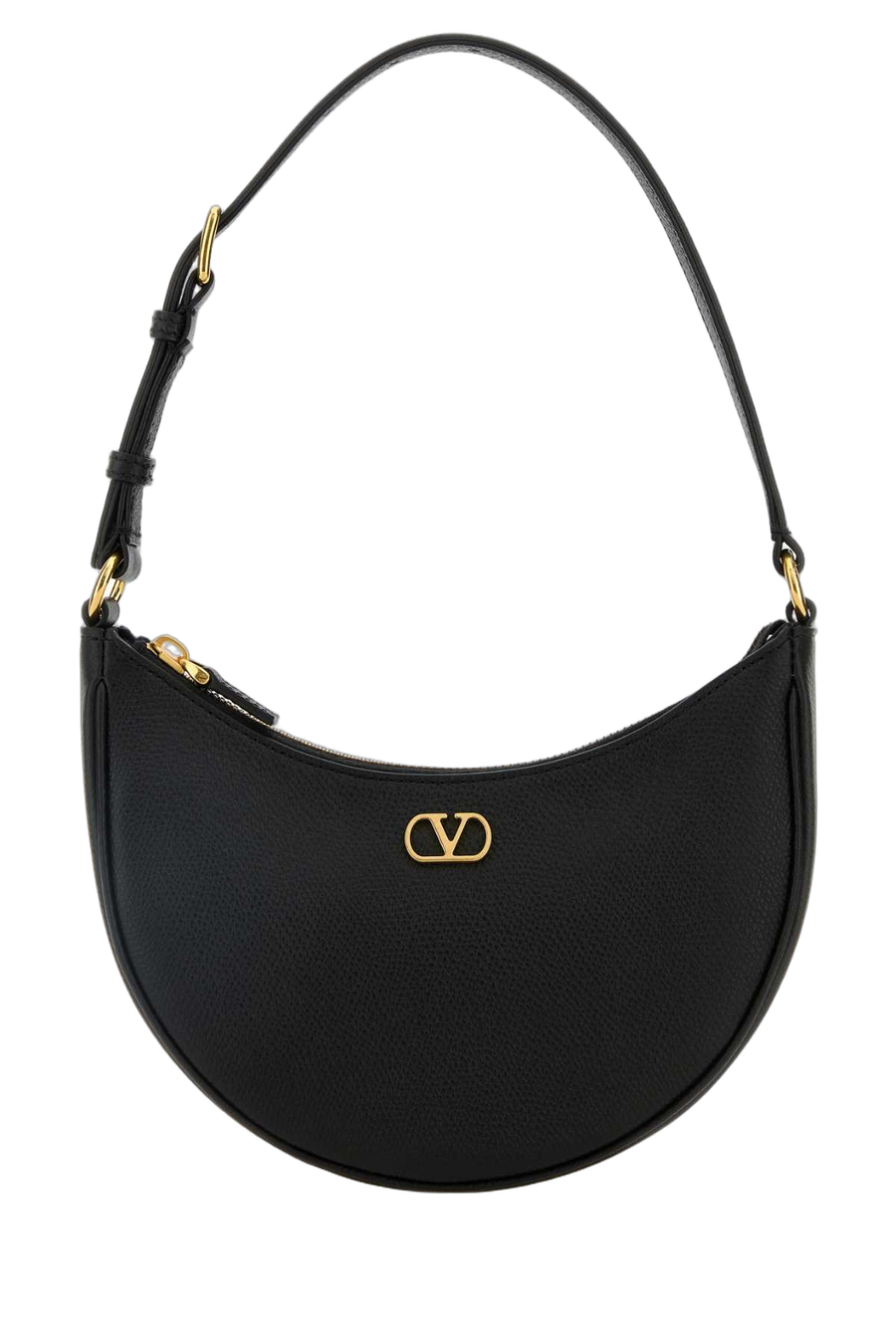 Valentino Garavani Exterior: 100% Leather shoulder bag in black