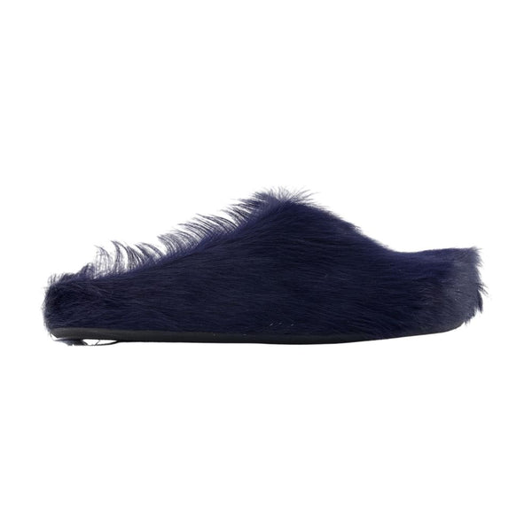 Marni calfskin flat in blue