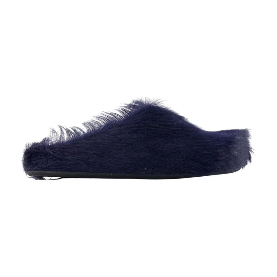 Marni calfskin flat in blue