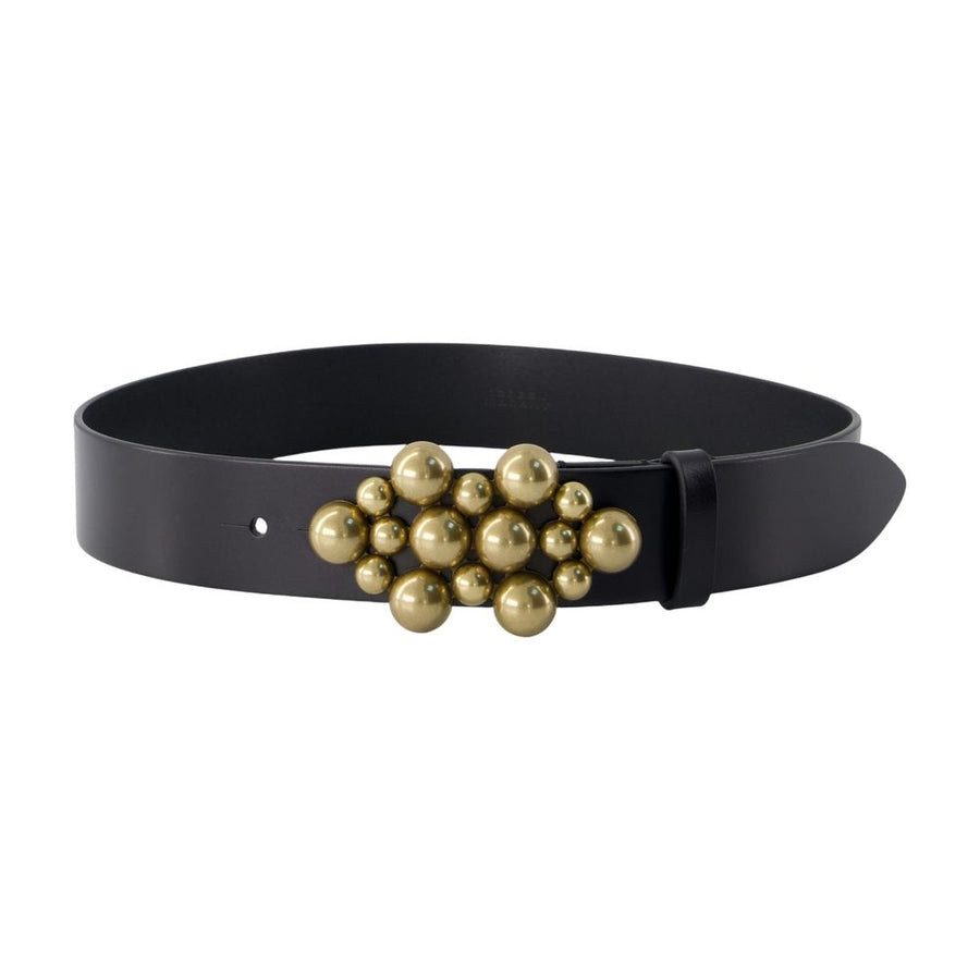 Isabel Marant Calfskin belt in black