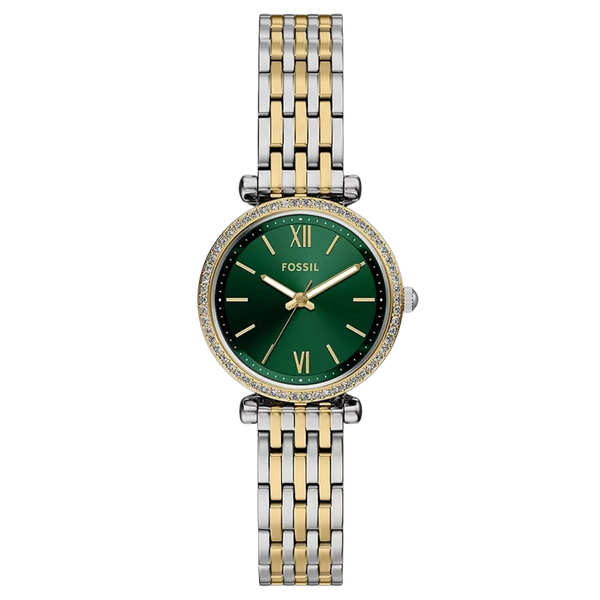 Fossil watch in green