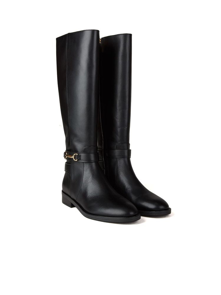 Michael Kors 100% Cowhide (outside) boot in black