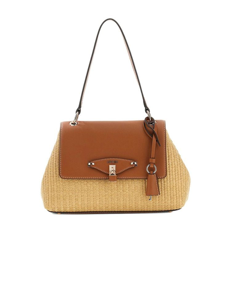 Guess 52% Polypropylene shoulder bag in beige
